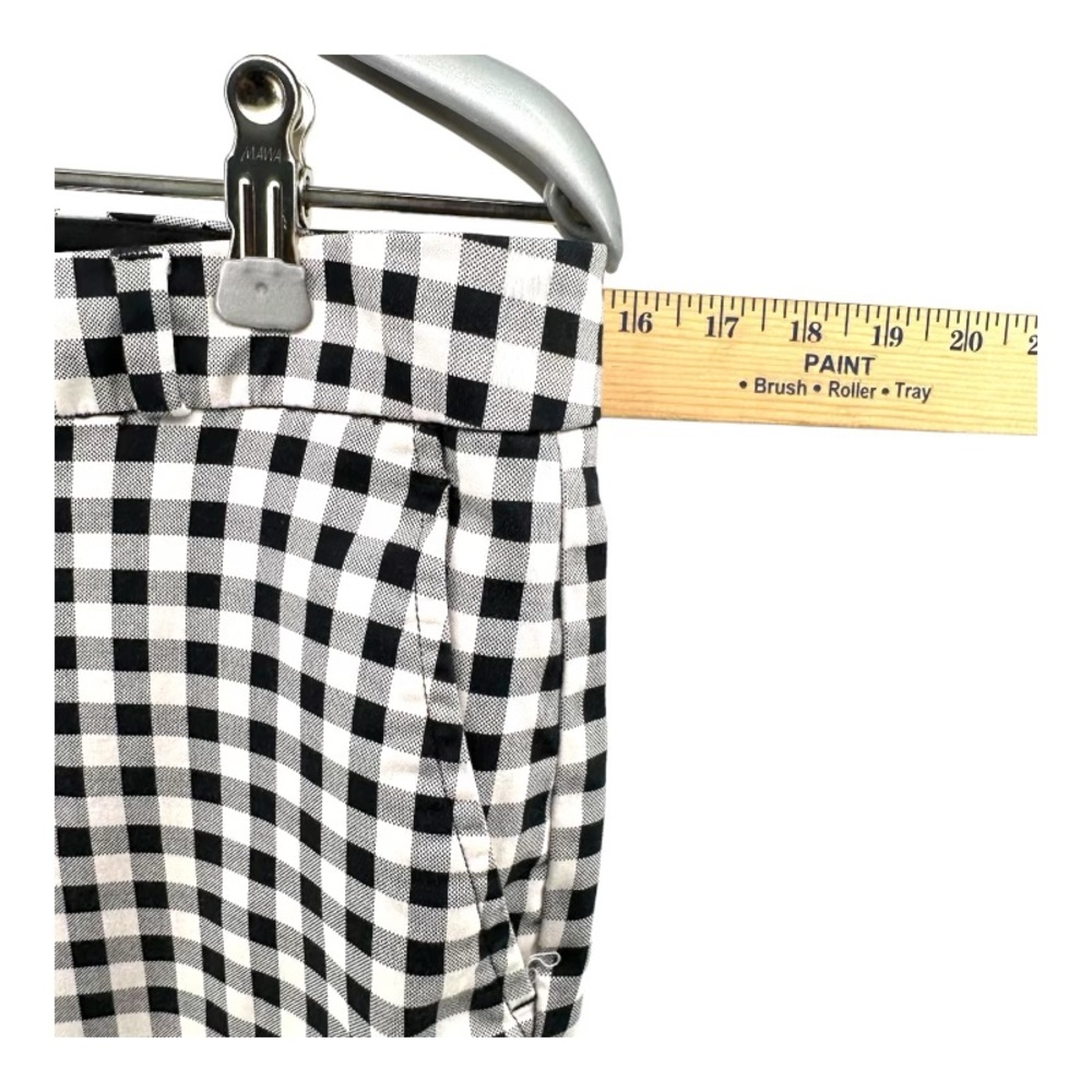 Banana Republic | 2P Petites Ryan Fit Gingham Pants - Picture 6 of 14